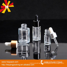 glass dropper bottle for essential oil packaging